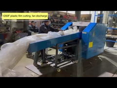 1200F فيلم بلاستيكي عالية الكفاءة كسارة، تمزيق، كسارة وقطع، مناسبة للنسيج، غ