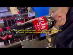 ODM زجاجات بلاستيكية الفولاذ المقاوم للصدأ محطمة مع تصنيع طلاء معدني طلاء معدني مخصص