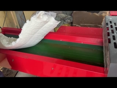 800F نموذج 4 سكاكين متحركة 35 ملم شاشة قطع والسحق الألياف السيراميكية الصوف فضفاضة والفيلت