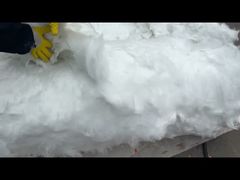 1200F النموذج 4 سكاكين متحركة ، شاشة 20 مم لقطع وصلب الألياف السيراميكية