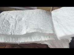 الصوف الزجاجي الدقيق جداً الممزق