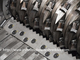 Industrial Waste Tire Shredder Good Toughness Energy Saving Custom Discharge