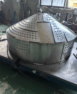 316L 304 الفولاذ المقاوم للصدأ الصفيحة المعدن تصنيع معدات المفاعل الطبي القشرة المعالجة المخصصة