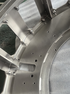 Stainless Steel Multi-Head Electronic Scale Parts For Japanese Processing Standards Hoppers Funnels Chutes
