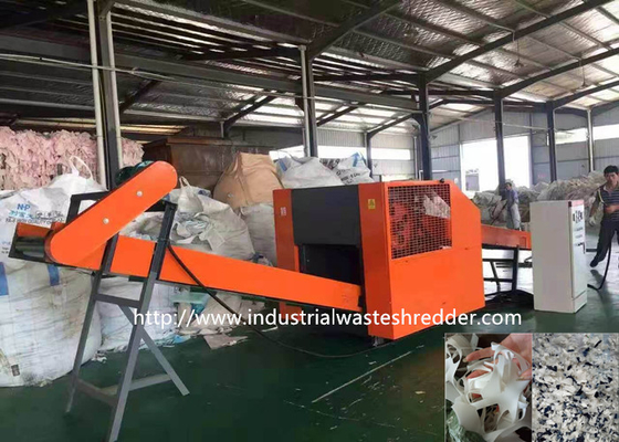 سعر جيد النفايات البلاستيكية آلة قطع القماش PVC خرطوم كسارة التقطيع آلة تصميم مخصص الانترنت
